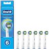 Oral-B Precision Clean Testine Di Ricambio Con Tecnologia CleanMaximiser, Confezione Da 6 Pezzi