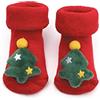 Il Mondo di Noah Calze Natalizie Neonato Calzini Antiscivolo Bambino/Bambina Unisex 0-12 Mesi