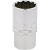 Draper 33865 - Chiave a bussola con attacco quadro da 1/2, Hi-Torq, 12 punti, misura 32 mm
