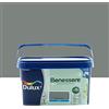 Dulux Benessere Pittura Colorata all'Acqua per Interni Superlavabile Anti Muffa Anti Batteri con Ioni D'Argento, 2.5 Litri, Grigio Urbano, 2.5L
