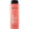Vitalcare Shampoo Professionale Keratin 500 ml. Rinforzante SET DA 3 PEZZI