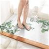 LY4U Tappetino Doccia Antiscivolo per Doccia Esterna, Anti Muffa PVC Tappetino Bagno Bagno e Doccia Wet Zone
