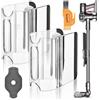 KEEPOW Supporto clip per aspirapolvere Dyson V11, V10, V8, V7, 2 Accessori di Fissaggio Clip