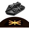 YaaGoo Indicatore Laterale a LED sequenziale Flowing 2Xlaterali dinamiche a LED Ambra 44 SMD con Non polarità Can Bus Error Free OE Presa per Fumè per Mini Cooper R55 R56 R57 R58 R59
