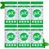 PUR Gum, Gomma Da Masticare Senza Zucchero, Con Xilitolo, Vegana, Senza Aspartame e Senza Glutine, Gomma Naturale Al Sapore Di Spearmint, 55 Pezzi, Confezione da 6
