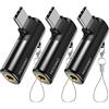 MOSWAG Adattatore da USB C a Jack da 3,5 mm, adattatore per cuffie audio digitale Aux di tipo C a 3,5 mm Adattatore per cuffie in lega di zinco per Samsung Galaxy S23 S22 Note10 A80 Huawei P50/P40 Pro
