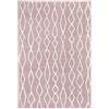 andiamo Tappeto in polipropilene con motivo Bolonia moderno, Öko-Tex 100, ornamento rosa, 120 x 170 cm