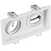TRIO Leuchten Kenai Luci da Incasso, Bianco Opaco
