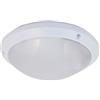 Velamp PTLEDIK-E27 Applique a Parete/plafoniera Tonda 27cm. in PC infrangibile IK10. Attacco E27, Compatibile LED, Max 60W. IP54: installabile all'Interno o all'Esterno. 60 W, Grigio