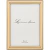 Lawrence Frames 5x7 Gold Metal Picture Frame-Classic Bevel Cornice portafoto, Metallo
