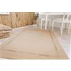andiamo Tappeto a Pelo Corto Louisville, per Interni ed Esterni, Senza Bordatura, in Polipropilene, Beige, 160 x 230 cm