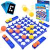 Vibbang Bounce off Game Gioco di Rimbalzo con Sfida Modellata, Giocos di Societa a Rimbalzo Rimbalzato Palla, Bounce off Party Game, Gioco da Tavolo Interattivo Genitore-Figlio per Bambini e Festa