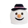 Funny Funny Peluche pupazzo di neve mascotte costume maschera animale testa adulto Halloween Natale vestito