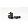 Herpa modello di camion Mercedes-Benz Arocs 6x4 trattore rigido Forze armate tedesche, in scala 1:87, pezzo da collezione, modello tedesco, statuetta plastica