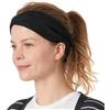 CHARM Headband Donna Fascia Per Capelli Fasce Fascette Bandana Fascetta Sportiva Bio Cotone Fatto In Giappone Nero