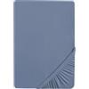 roba Lenzuolo con Angoli Lil Elephant - 60 x 120 e 70 x 140 cm - per Culle dei Neonati - Cotone - Elasticizzato - Certificato GOTS - Blu Chiaro Di Luna