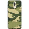 Mixroom - Cover Custodia Case in TPU Silicone Morbida per Huawei Ascend Mate 10 Lite M729 Militare Fantasia Tela