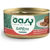 Oasy Caprice Terrine per Gatti da 85 gr Gusto Manzo e Carote