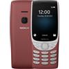 Nokia 8210 - Telefono Cellulare 4G, Display 2.8, Fotocamera, Bluetooth, Radio FM Wireless e lettore mp3, Interfaccia facile utilizzo, Ampia batteria, Dual Sim, Red, Italia