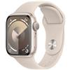 Apple Watch Series 9 GPS + Cellular 45mm Starlight Aluminium Case with Starlight Sport Band - M/L Italia