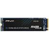 PNY CS2130 M.2 NVMe SSD Interno Da 500GB Velocità Di Lettura Fino A 3500 MB/s, Nero