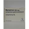 Benerva 300 mg Vitamina B1 20 Compresse Gastroresistenti