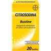 Citrosodina Effervescente, Digestivo Con Calcio, Gusto Limone 20 Bustine
