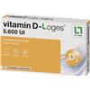 Vitamin D-Loges 5.600 UI Integratore Vitamina D 15 Gelatine Masticabili