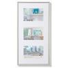 walther design Argento 3X 10x15 cm Galleria con passe-partout, Cornice in plastica New Lifestyle KV315S