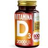 Noebis Pharma Vitamina D3 2000 UI - 800 Compresse - 50 mcg di Vit D per 1 Compressa - Integratore Vitamin D3 ad Alto Dosaggio - Colecalciferolo Vitamina D per Ossa, Denti, Muscoli e Difese Immunitarie