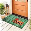 Prati di Casa Zerbino Cocco Arcobaleno 40x70, Antiscivolo in PVC, FIBRA NATURALE