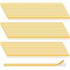 HLIWS 30 Pezzi Porta Etichette In Plastica,per supermercati,scuole-2x30cm | PVC,autoadesivo,trasparente,tagliabile,ideale per contrassegnare le sezioni di scaffali,cassetti e schedari