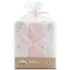 INTERBABY · Set di 3 Mussole di Bambù BEAR rosa per neonati · 55x70 cm · Bambù&Cotone