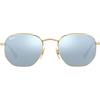 Ray-Ban Rb3548n Occhiali da Sole, Oro (Dorado), 51 Uomo