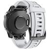 ANBEST Cinturino per Garmin Fenix 6S Pro/7S Pro/5S, 20 mm, cinturino in silicone Quick Fit per Fenix 7S/6S/5S Plus/Epix Pro 42 mm/Descent MK2S/D2 Delta S (bianco)