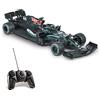 Mondo G Petronas, Auto radiocomandata Lewis Hamilton in scala 1:18, Auto formula 1, 2.4 GHz, Colore Nero, 63706 + Batterie Duracell Optimum AA(pacco da 8)- Alcaline da1.5V -Fino al 200%di extra durata o ex