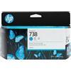 HP Cartuccia di inchiostro ciano HP 738 DesignJet da 300 ml