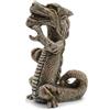 Amtra Deko Dragone Cinese Verticale - Decorazione in Resina atossica per Acquari, Accessorio Ornamentale subacqueo, Decorativo rifugio nascondiglio, Dipinto a Mano, Dimensione 12 * 7 * 10 cm