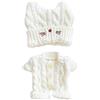 niannyyhouse 20 cm Peluche Bambola Vestiti Cappello Gatto Filo di Lana Onesies 8 pollici Accessori Bambola (B)