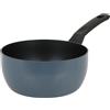 Sitram 715454 - Casseruola in alluminio pressato riciclato RAVIVE Ø 20 cm H 9,5 cm - Rivestimento interno Whitford Xylan a 2 strati senza PFOA - Colore blu - Tutti i fornelli inclusi induzione