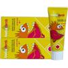 Betadent KIT 2 DENTIFRICIO JUNIOR 6+ FRAGOLA per bambini dai 6 anni. Formulazione naturale, antiplacca e anticarie. Equilibrato dosaggio di Sali di Fluoro alla concentrazione di 950 ppm F. 2x75ml