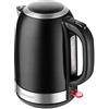CONCEPT Hausgeräte RK3245 La bellezza in colore nero nella vostra cucina, acciaio inox