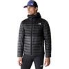 The North Face - Piumino con cappuccio da uomo Resolve - TNF Black-Asphalt Grey - M