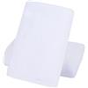KinHwa asciugamani microfibra durevole asciugamani da bagno Set di 2 40cm x 76cm grigio/bianca (bianco, 2 pack)