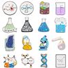 PH PandaHall PandaHall - Set di 16 spille smaltate a tema scienza, 16 stili, multicolore, unisex, accessori
