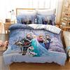 Frozen Copripiumino Singolo Copriletto 3D Anime Disney Copripiumini Set  Biancheria Da Letto Set Trapunta Letto Per La Casa Decro Morbida Microfibra  The Snow Queen Set Piumone 135x200cm : : Casa e cucina