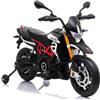 LAMAS TOYS Moto Elettrica per Bambini 12V Aprilia Dorsoduro Nera