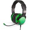 PowerA Fusion Cuffie da Gioco Cablate con Microfono Staccabile - Compatibili con PlayStation 4, Xbox (One, One X, One S, 360), Nintendo Switch, Mac, Android, IOS, Verde Smeraldo Sfumato