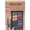 Wet n Wild Ultimate Eye Look Set, Set di Trucco con Gel per Sopracciglia Fissante a Lunga Durata e Palette di Ombretti Color Icon di 10 Tonalità e Finish per un Make-up Occhi Completo