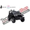 JEEP Auto Macchina Elettrica per Bambini Jeep Rubicon Fiat 12V Nero Mp3 S. Pelle